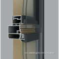 Extrusión de perfiles de aluminio de fachada